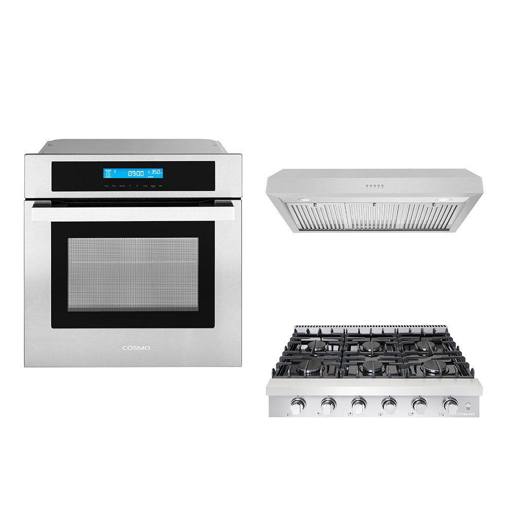 single wall oven under counter