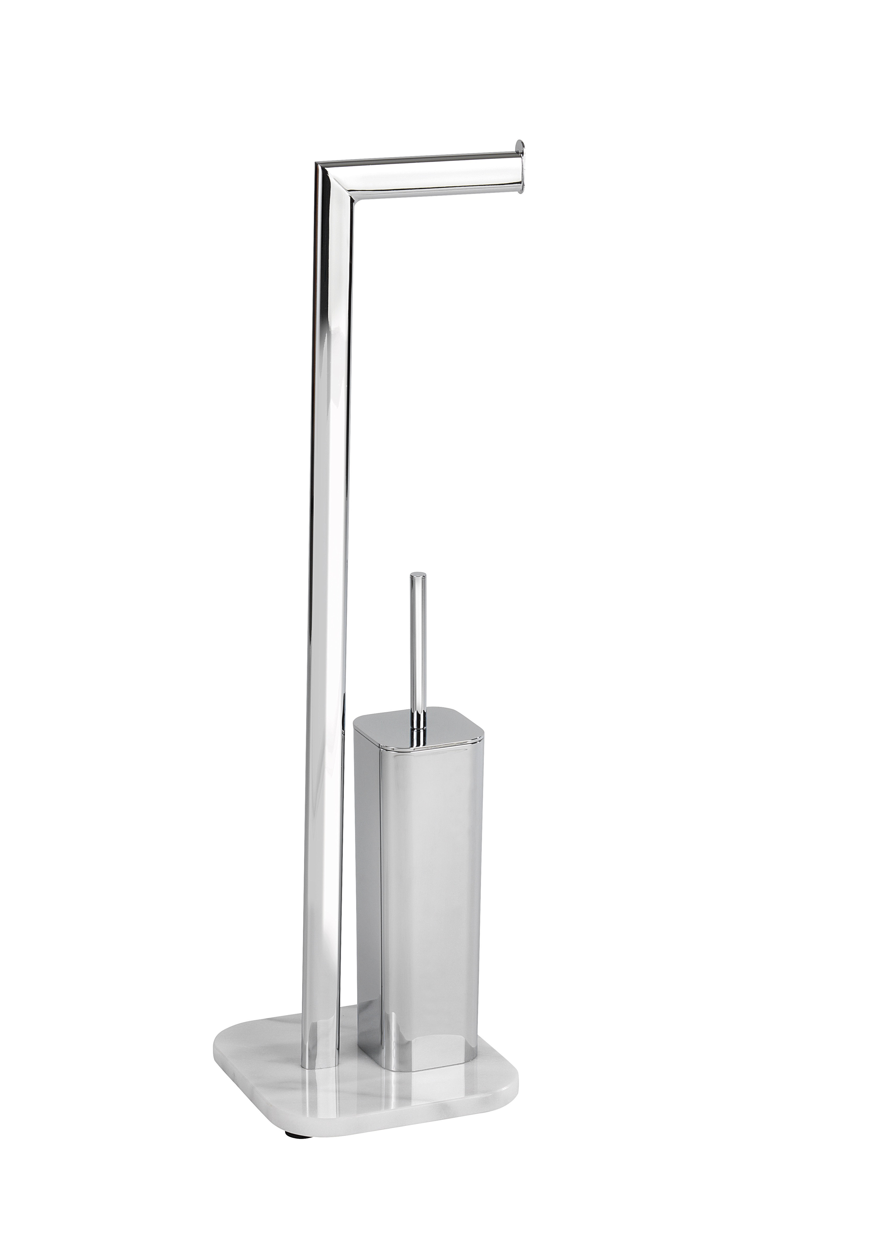 Wenko Embrey FreeStanding Toilet Roll and Brush Holder Wayfair.co.uk
