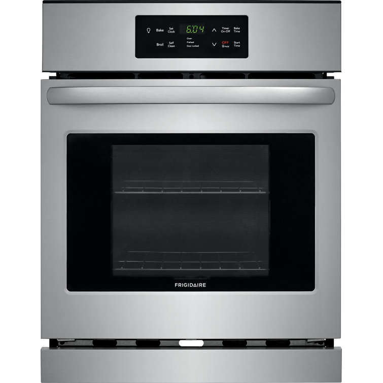 frigidaire double electric wall oven feet