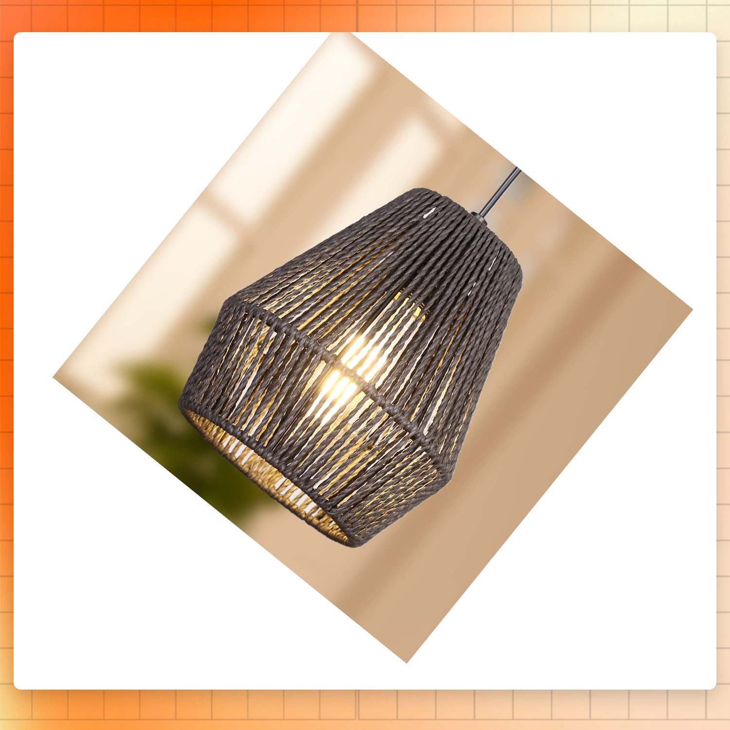 Bay Isle Home Woven Pendant Light Fixtures Wayfair