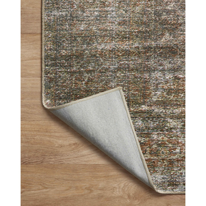 Amber Lewis x Loloi Billie Performance Tobacco/Rust Rug & Reviews | Wayfair