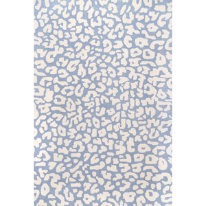 Orren Ellis Ludmyla Handmade Flatweave Wool Light Blue Rug | Wayfair