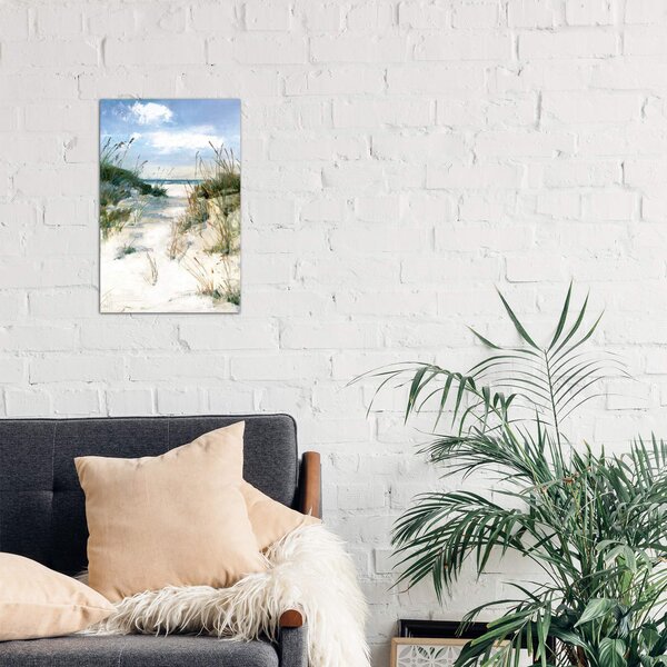 Beachcrest Home Dune View by Sally Swatland - Wrapped Canvas Painting ...
