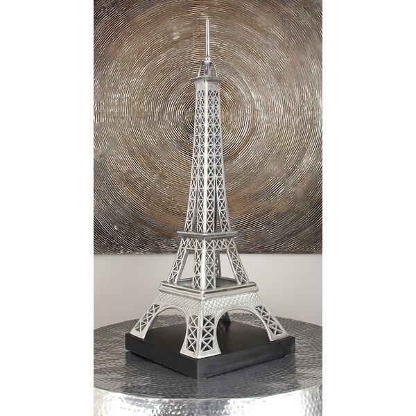 Tall Giant Metal Paris France Eiffel Tower Stand 59-Inch Gold 