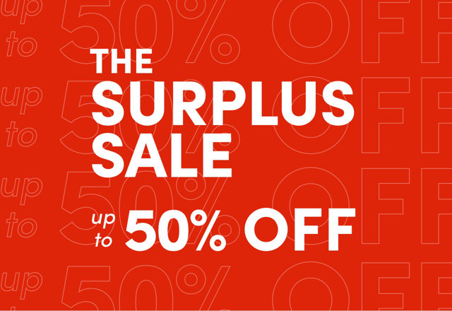 Cyber Month: Surplus Sale