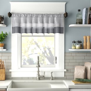 Lazzzy Grey Kitchen Curtains Small Window 90 Waffle Woven Textured Curtain Panels Bathroom Pole Top Top 1 Pair