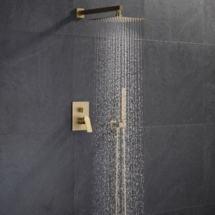 Napoli Rainfall Volume Control Complete Shower System with Rough-in Valve
