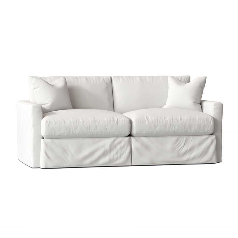 Wayfair Custom Upholstery™ Kian 84'' Slipcovered Sofa & Reviews | Wayfair