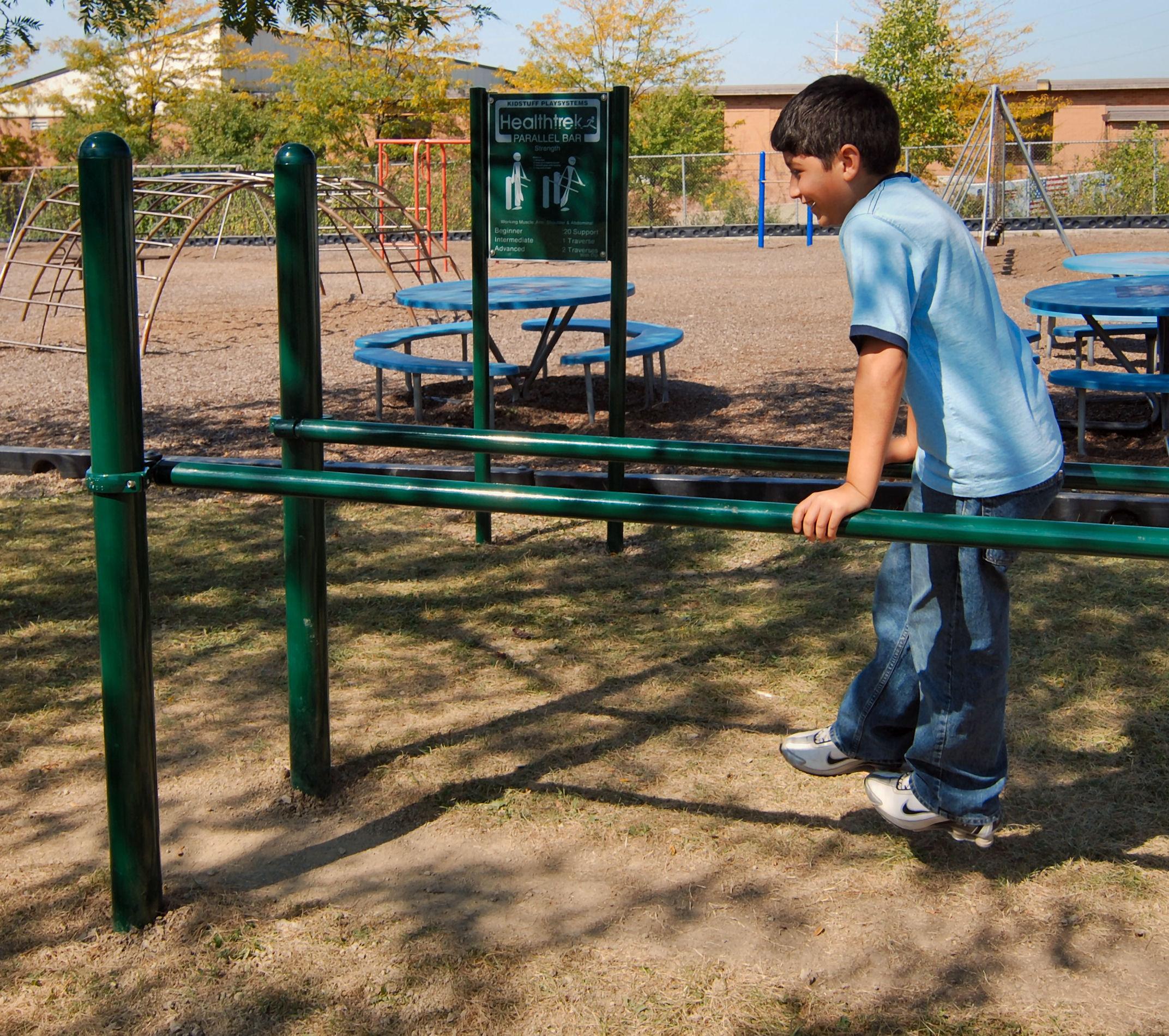 Kidstuff Playsystems, Inc. Parallel Bar Walk and Sign Wayfair