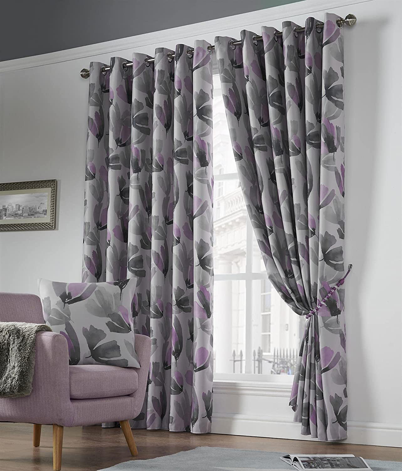 Three Posts Ontario Semi Sheer Eyelet Curtain Pair & Reviews Wayfair