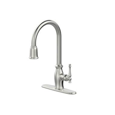 Premier 120110LF Sonoma Pull-Down Kitchen Faucet Matching Soap Dispenser Chrome 