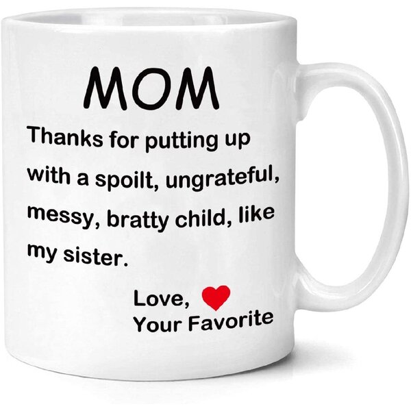 Yoda Best Mom Coffee Mug Travel Mug Funny Novelty Cup Gift 