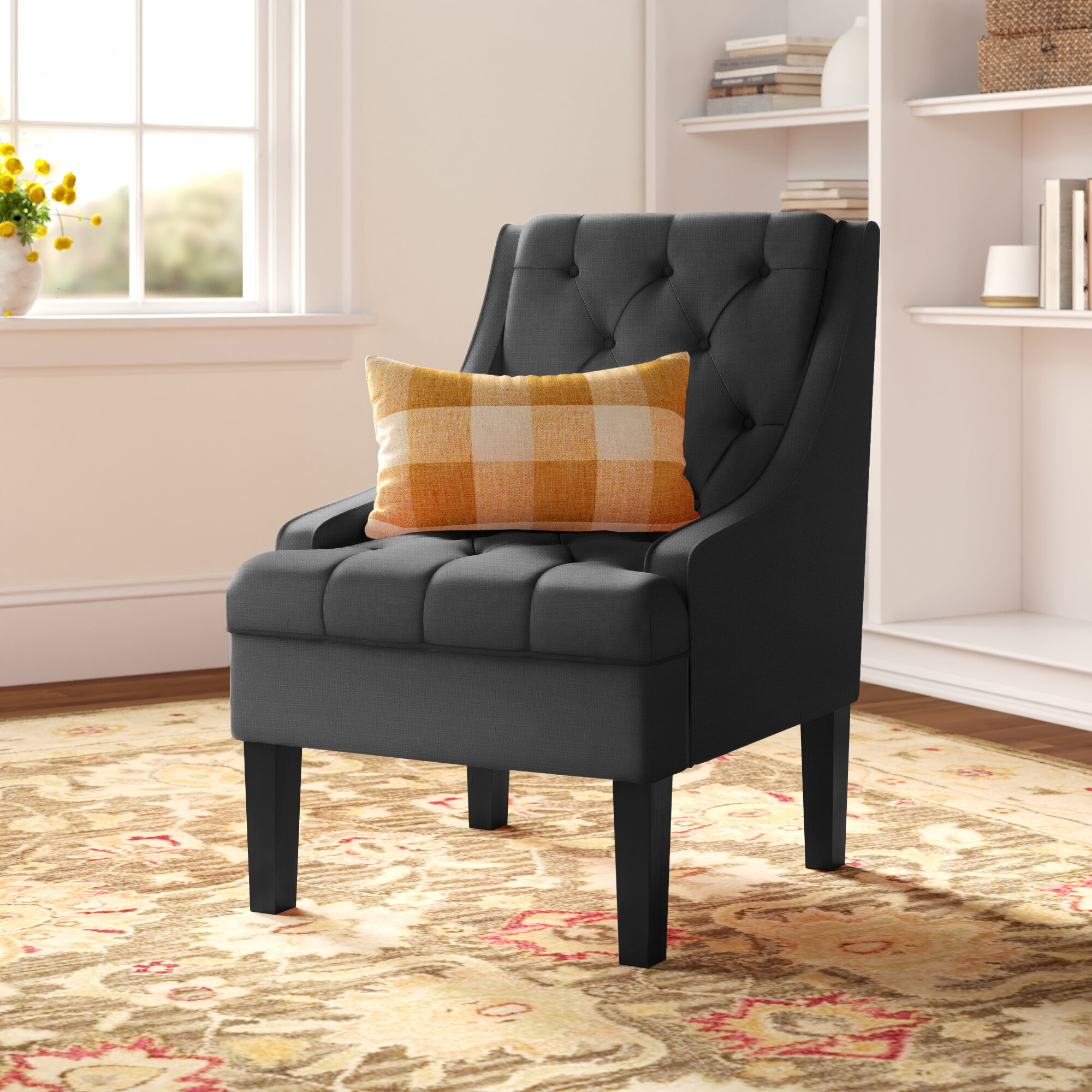 Raelyn 24” Wide Tufted Side Chair