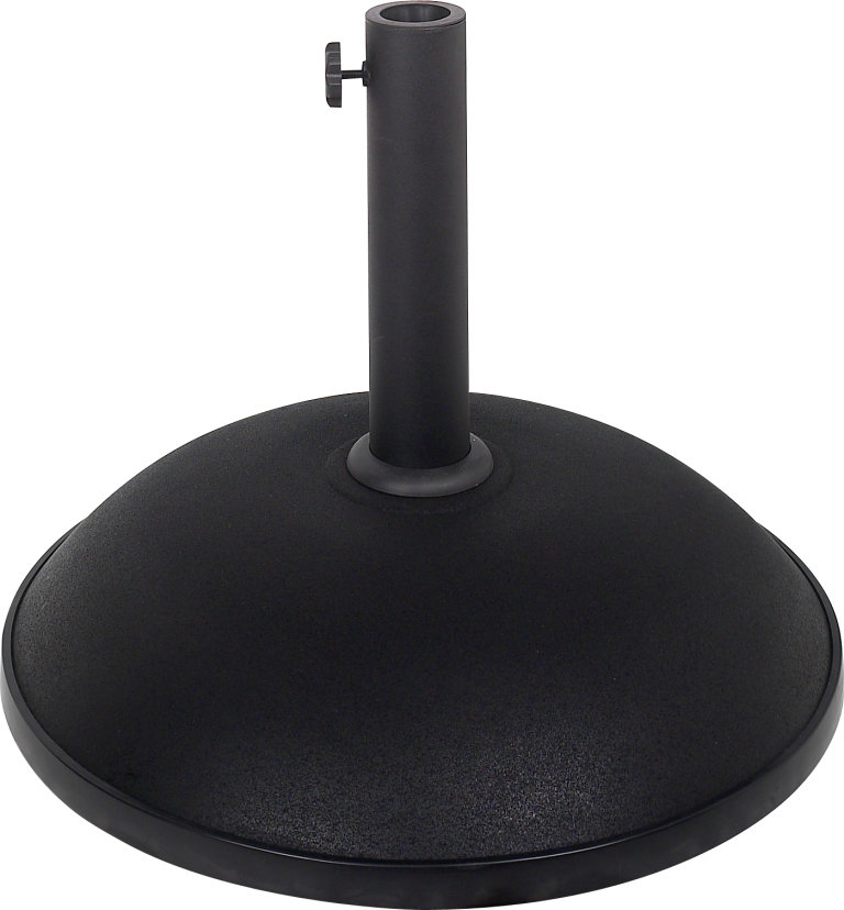 Darby Home Co Sanders Black Concrete Free Standing Umbrella Base