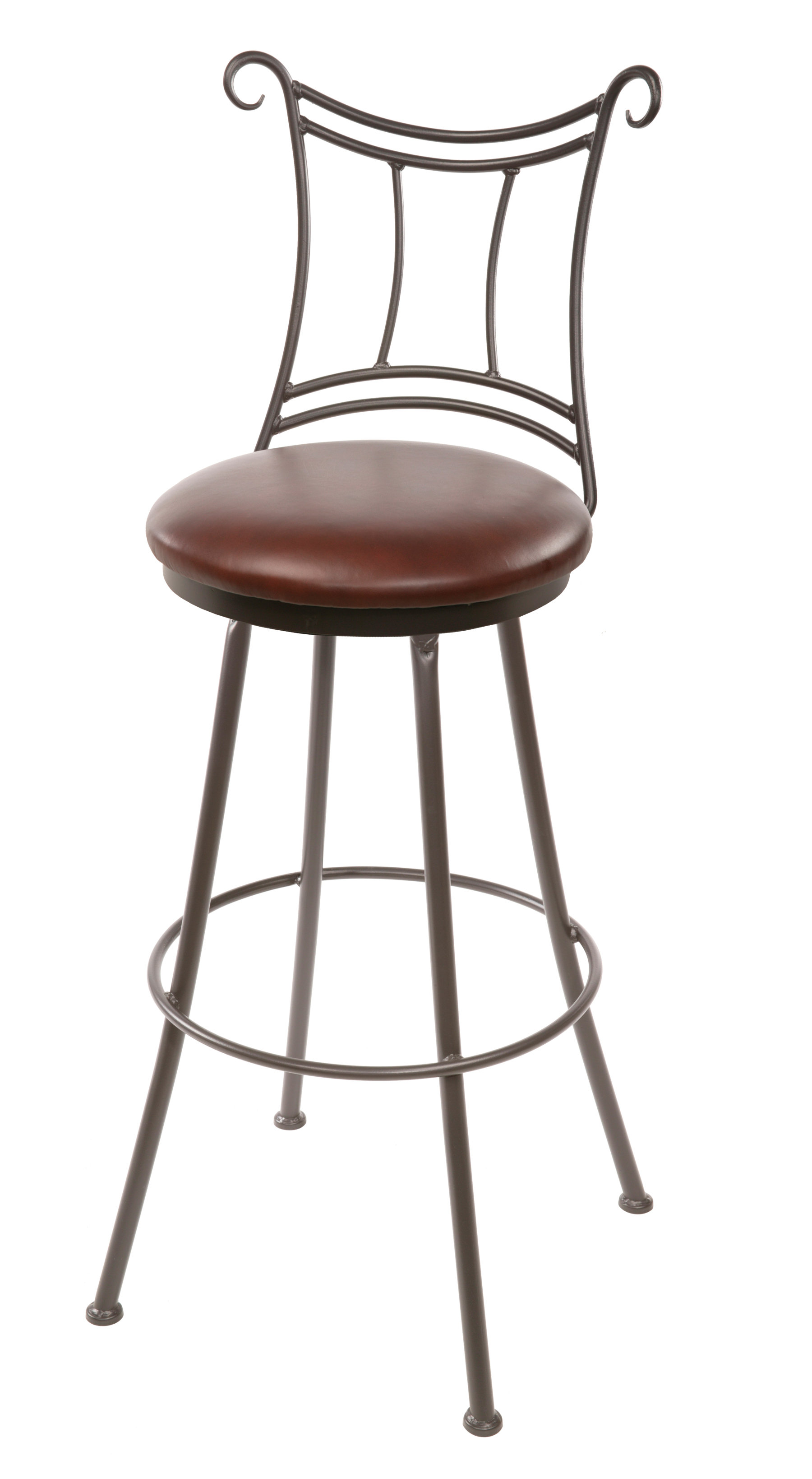 Fleur De Lis Living Chunn Swivel Bar & Counter Stool Wayfair