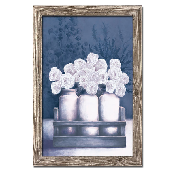 Largepicturesroseandblue | Wayfair