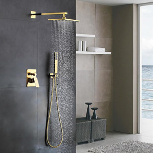 Balsamo Ceramic Disc Complete Shower System with Rough-in Valve