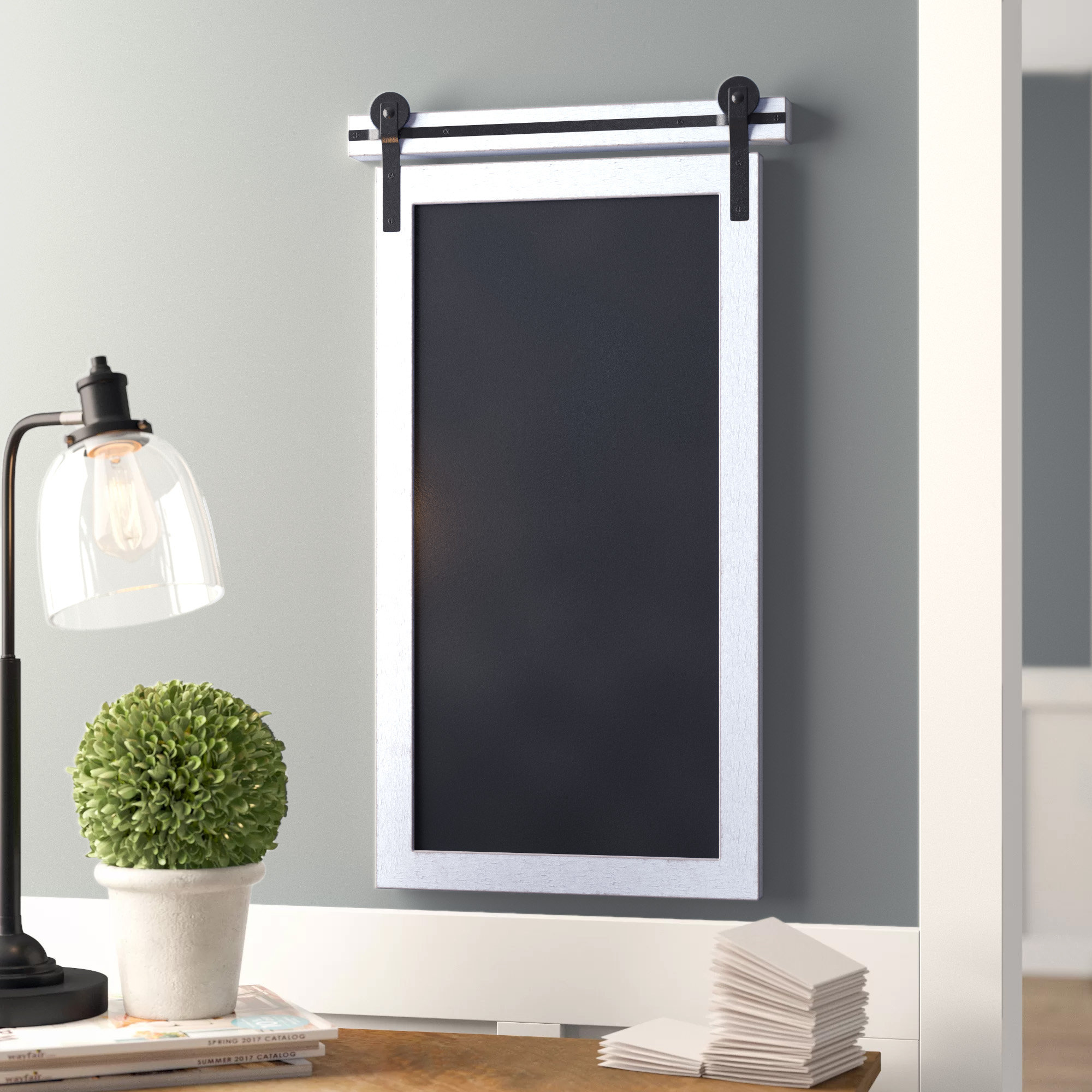 Laurel Foundry Modern Farmhouse Wall Mounted Chalkboard Wayfair