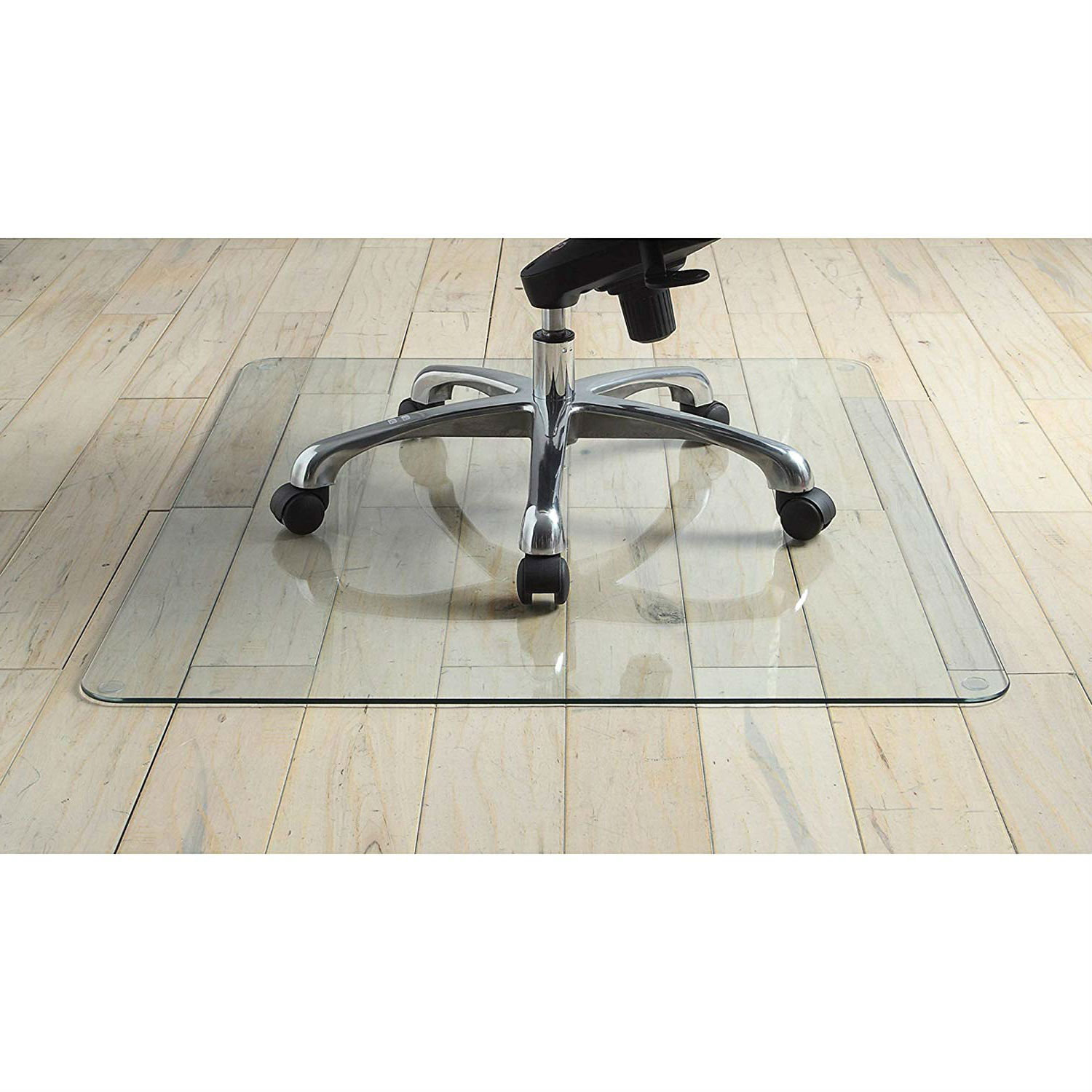 F4 Heavy Duty 36 Inch Tempered Glass Chair Mat Wayfair