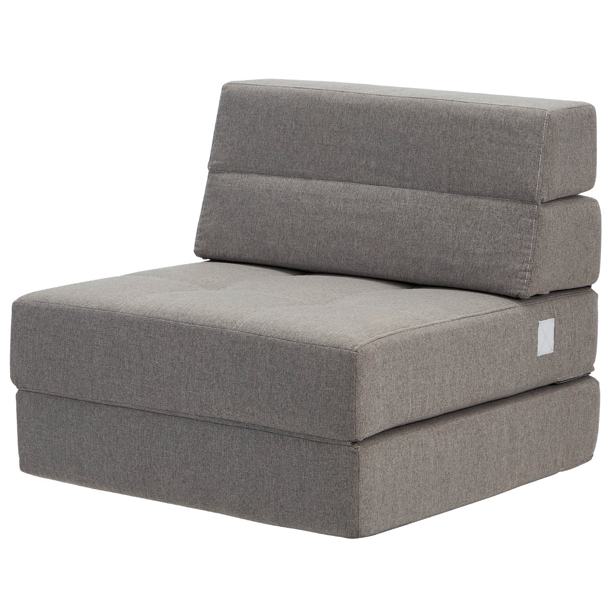 Ebern Designs Meliton 28.3'' Wide Loose Back Futon Chair Wayfair