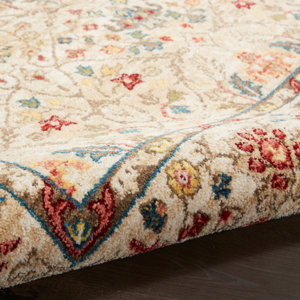 Andover Mills™ Haysville Performance Ivory Rug & Reviews | Wayfair