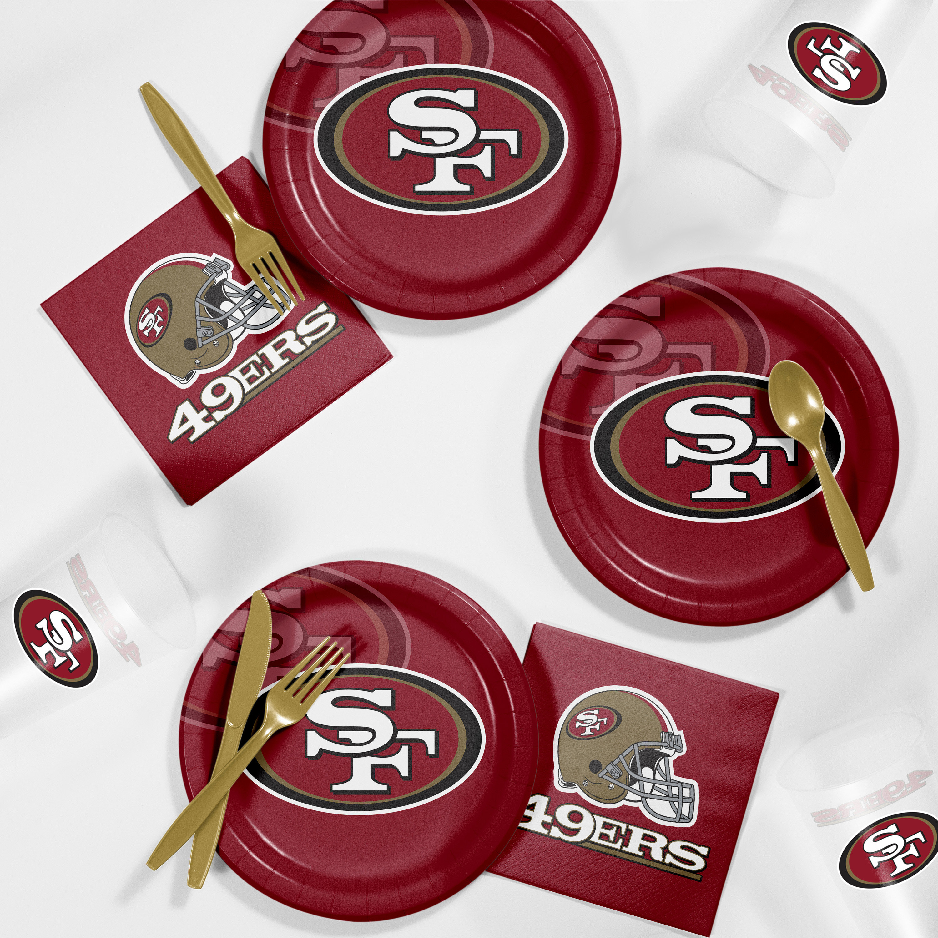 Creative Converting NFL Tailgating Party Supplies Kits & Reviews Wayfair