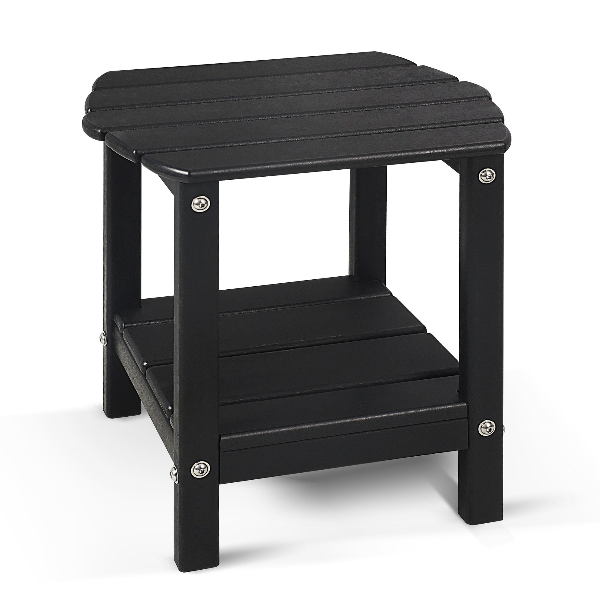 Ebern Designs Bonpas Outdoor Side Table Wayfair