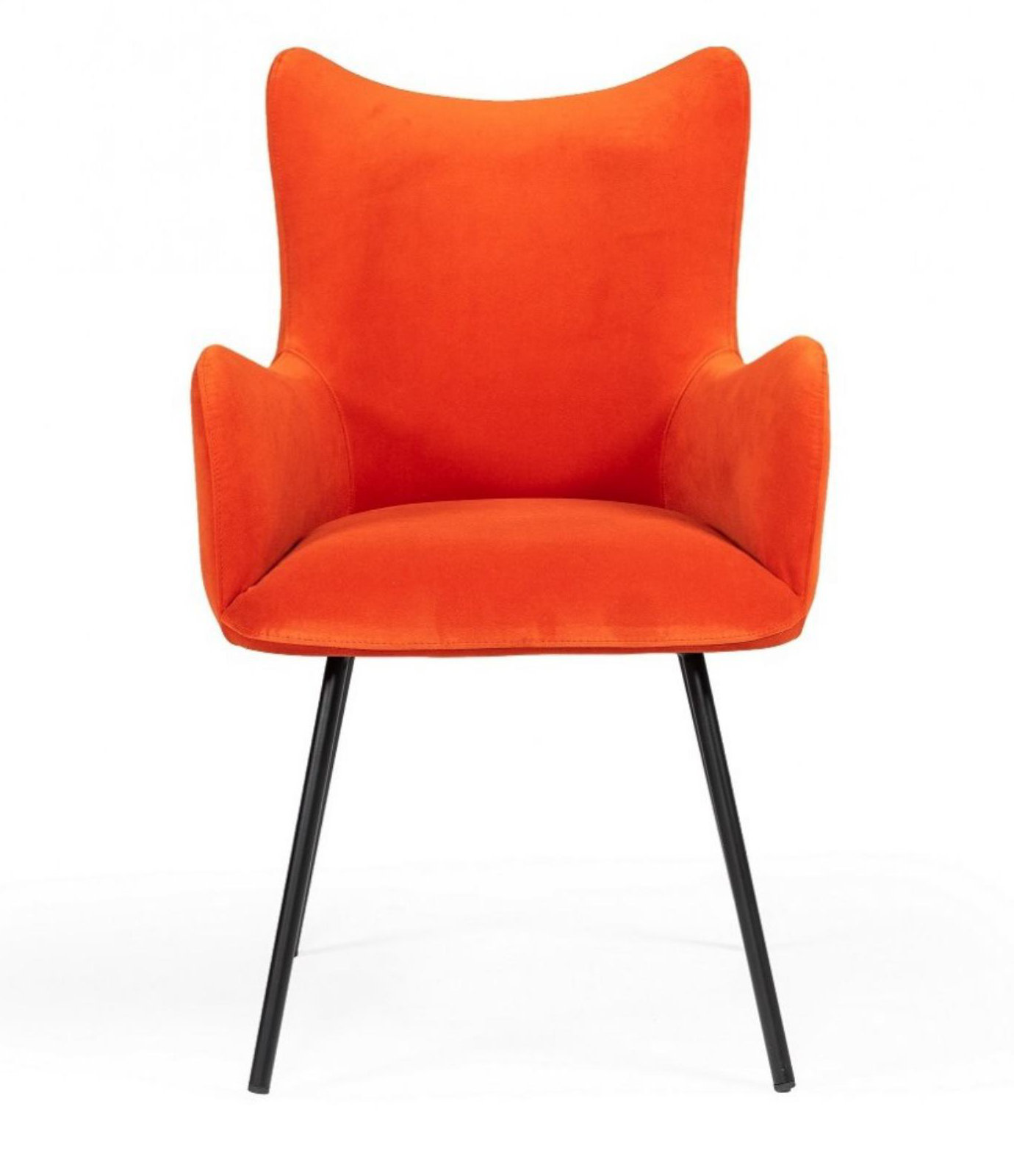 Brayden Studio® Selip Fabric Arm Chair in Orange Wayfair
