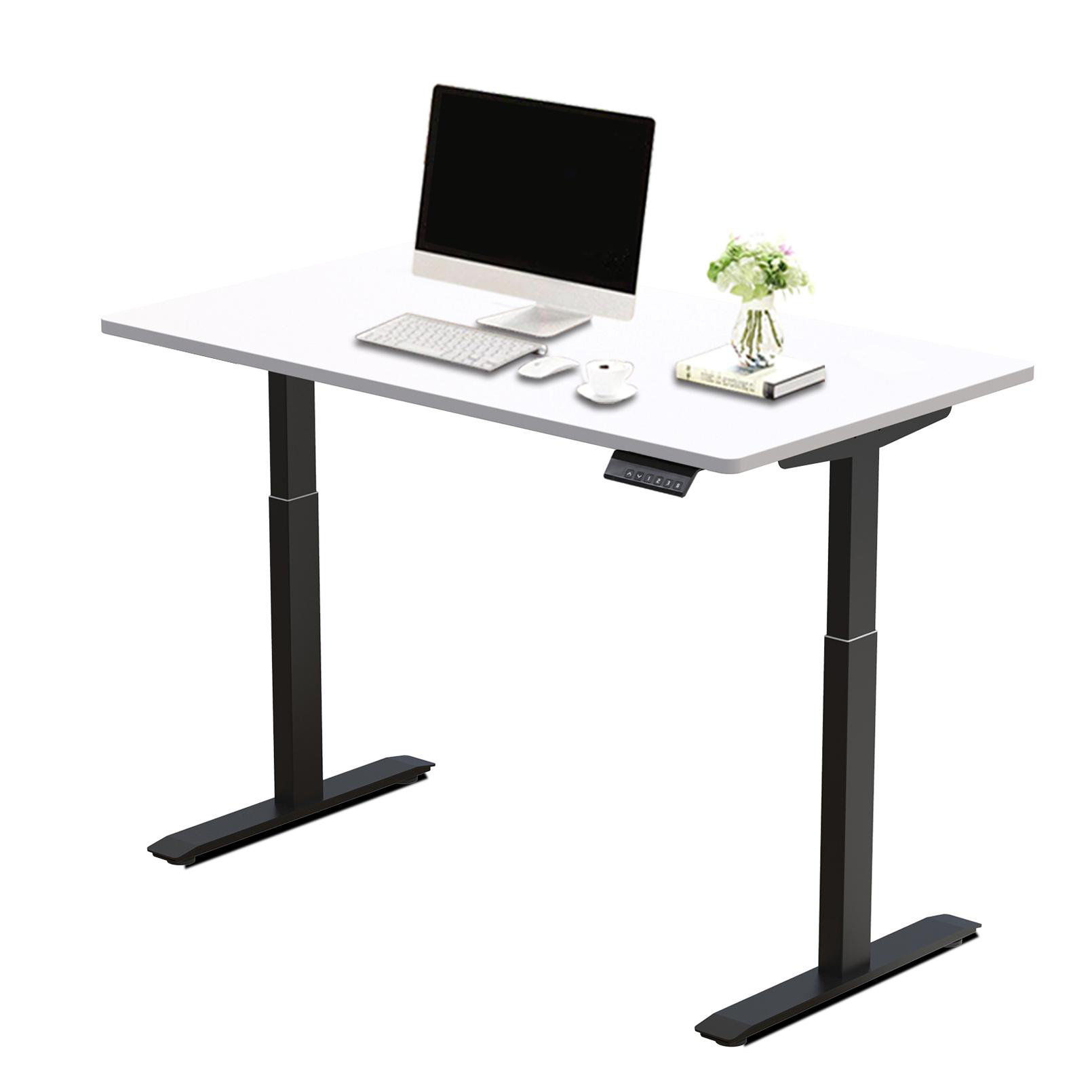 Inbox Zero Height Adjustable Electric Standing Desk, 48 X 24 Inches