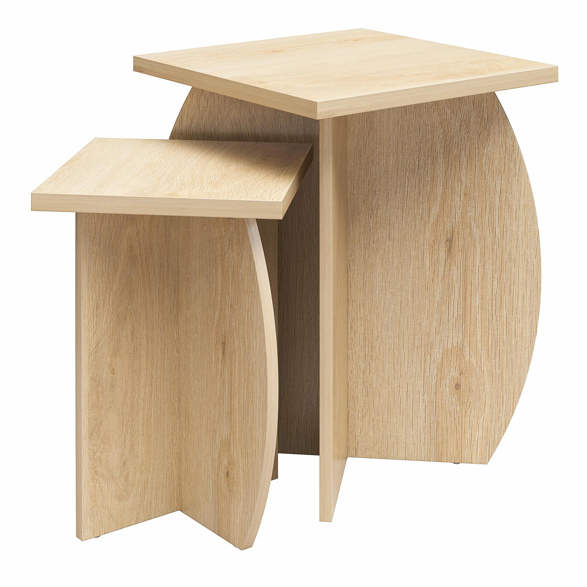 Novogratz Voler Pedestal Nesting Tables Wayfair