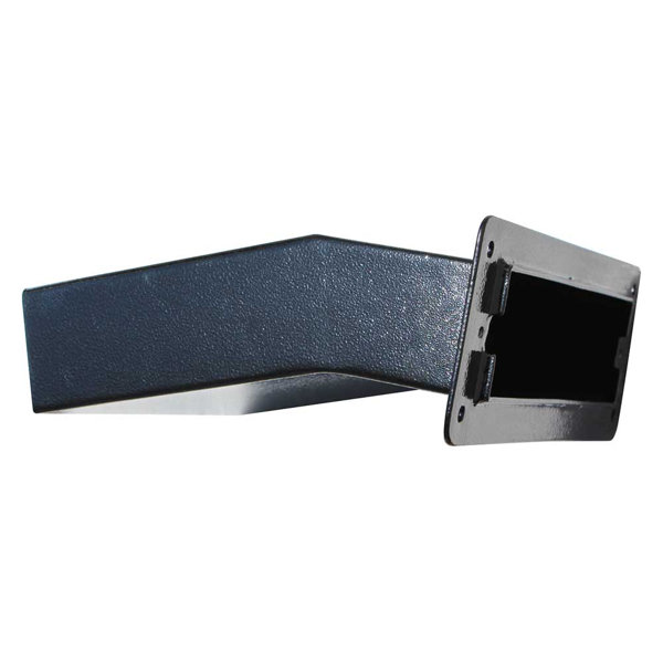 QualArc Liberty Rear Access Wall Mount Mailbox - Black, Bronze Letter Plate, Adjustable 4"-6" Chute, Lockable Door - View #4
