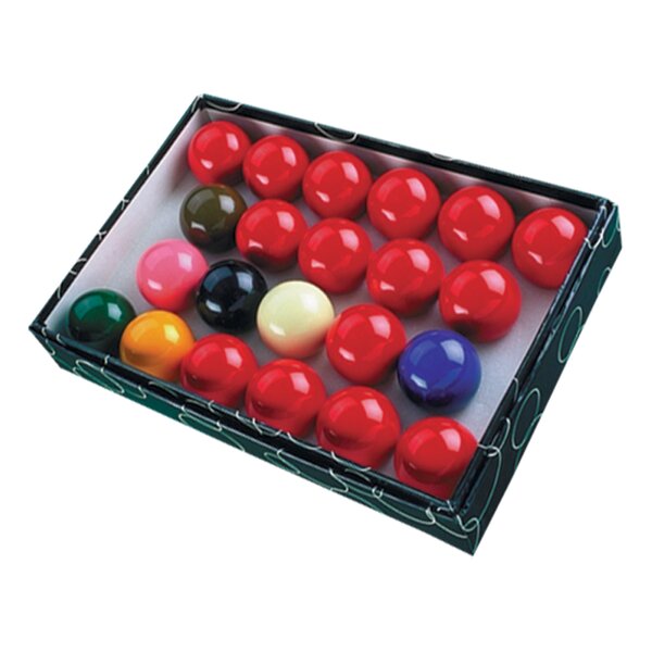 Pool Cue Ball 2 1/4 Red/Blue 6Dots Pool Billiard Practice Training Indoor Games 