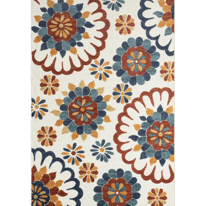 Red Barrel Studio® Hampton Beige Indoor/Outdoor Rug | Wayfair