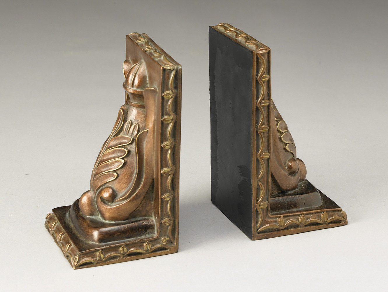 Astoria Grand Leaf Bookends Wayfair