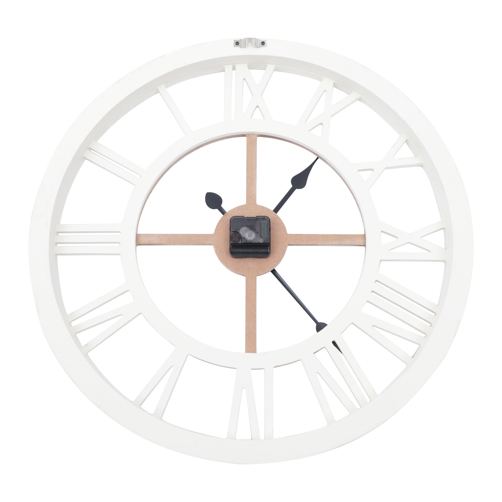 Rosalind Wheeler Adayshia Metal Wall Clock Wayfair