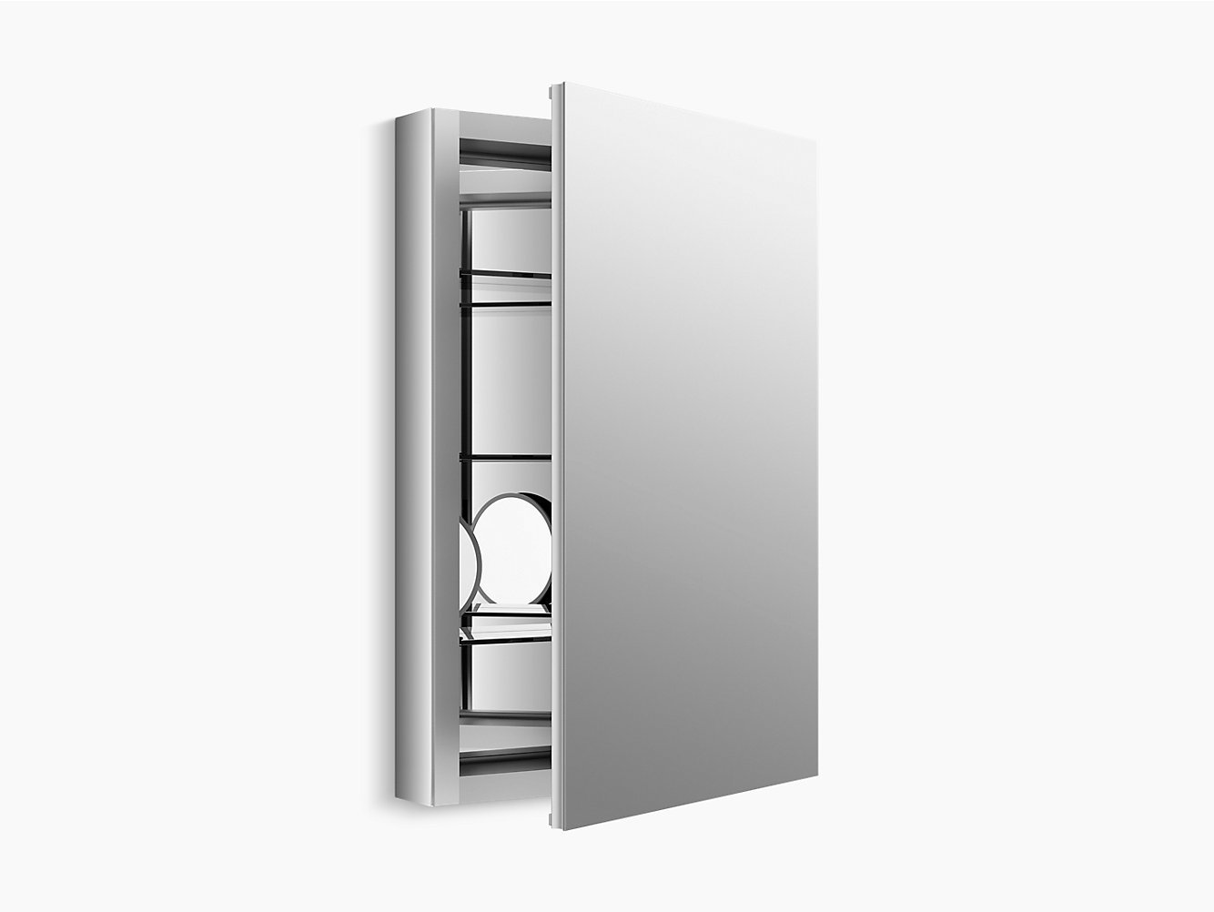 K-99009-NA Kohler Verdera® Aluminum Medicine Cabinet with Adjustable ...