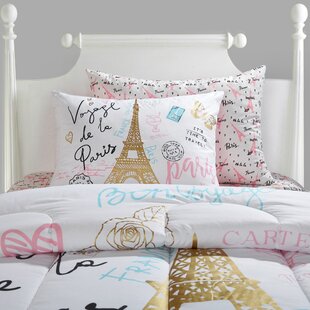 PARIS EIFFEL TOWER Blanket Comforter SHERPA QUEEN Teens Girls FLEECE GREY Gift 