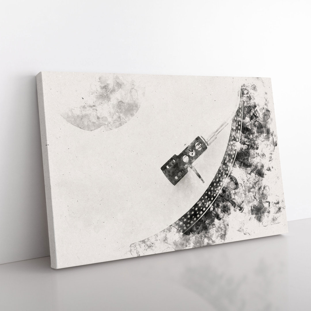 Ebern Designs Needle of the Turntable Watercolour