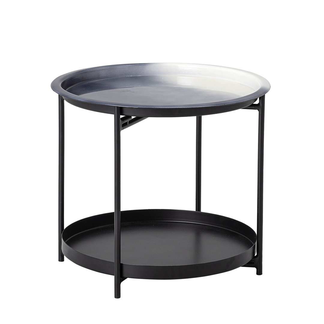 Bloomingville Table d'appoint Adelina métal gris - 