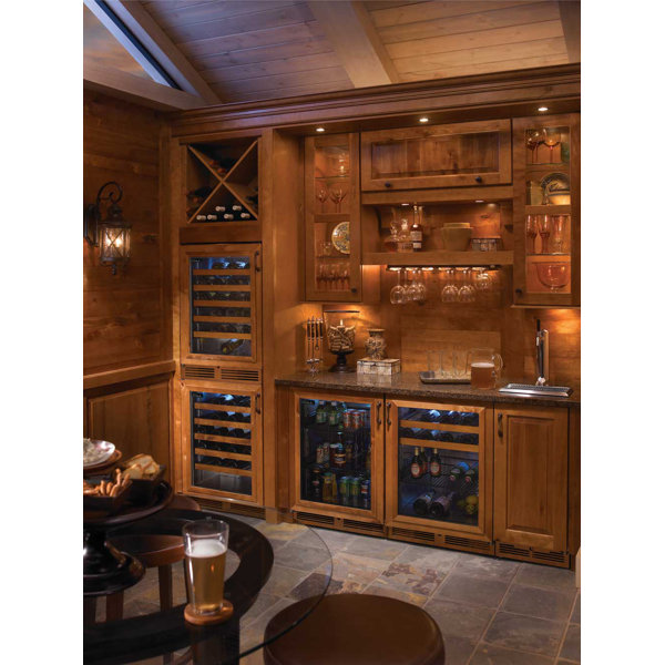 kegerator in kitchen