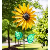Zzple Wind Spinners for Yard Wind Spinners Outdoor Plastic Reflective Pinwheels with Stakes Outdoor Garden Decorative Sliver Windmill Rotating Farmhouse Bird Sparkly Pinwheel Color : 2pcs 