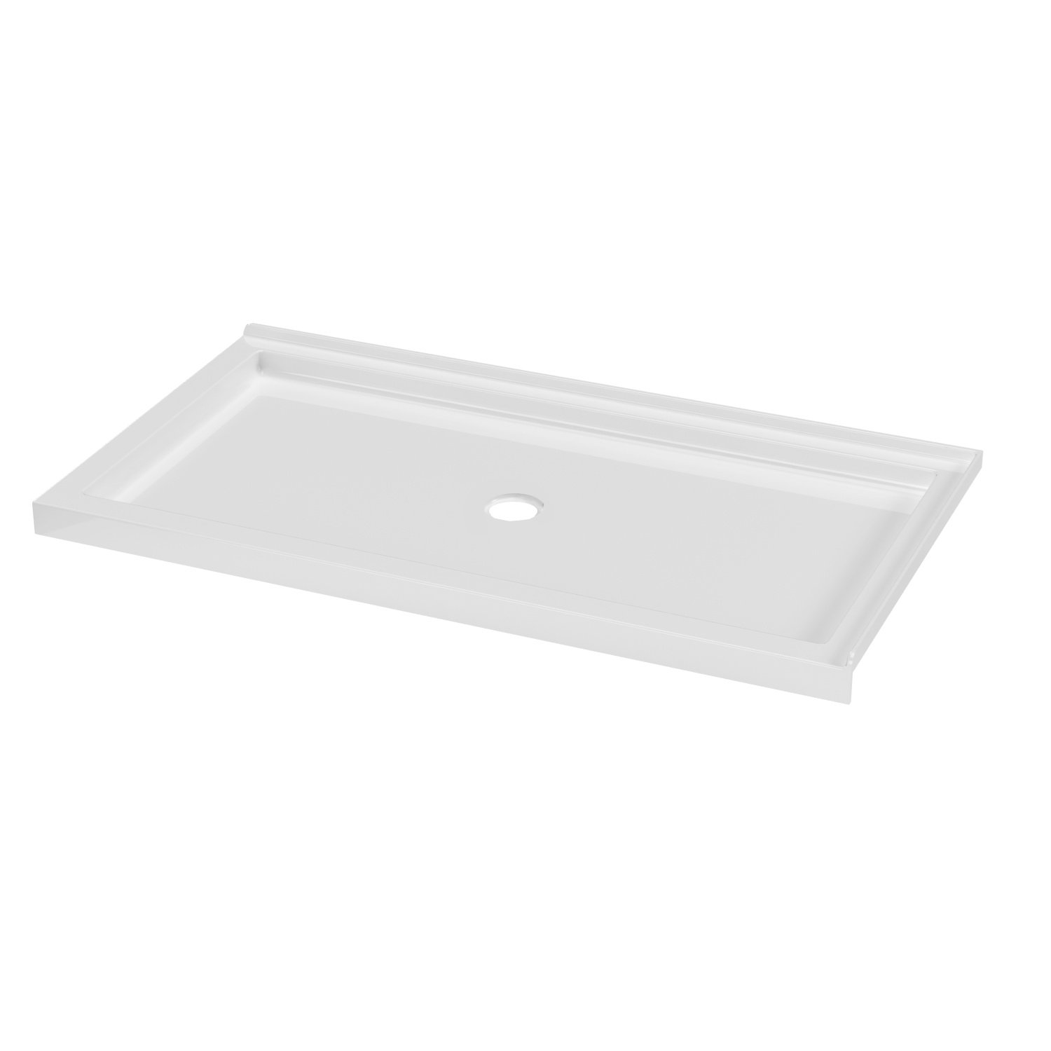Mauna 60" W x 32" D Double Shower Base Wayfair