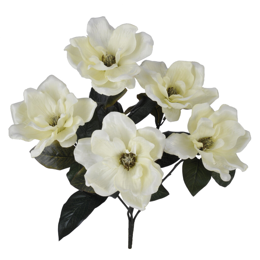 Primrue Artificial Magnolia Bush | Wayfair