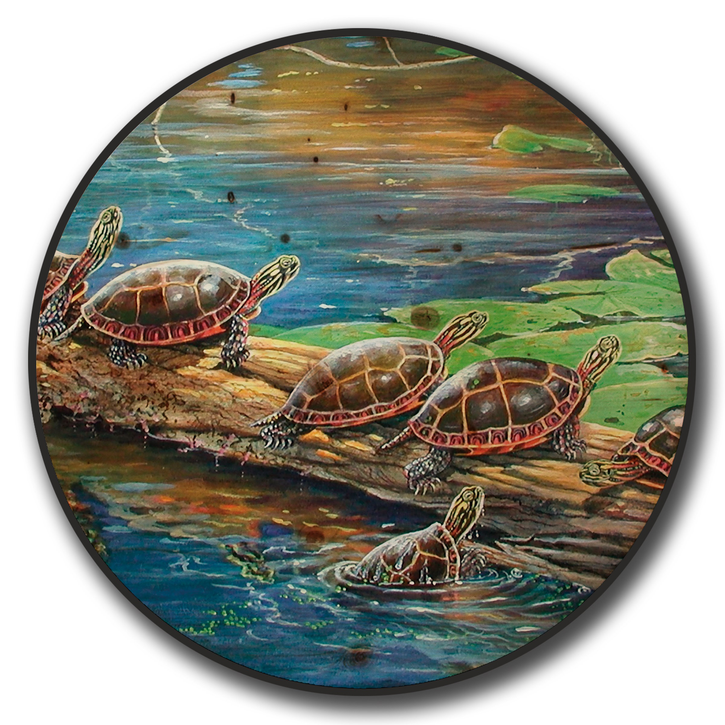 House & Homebody Co. Round Wood Lazy Susan Wayfair