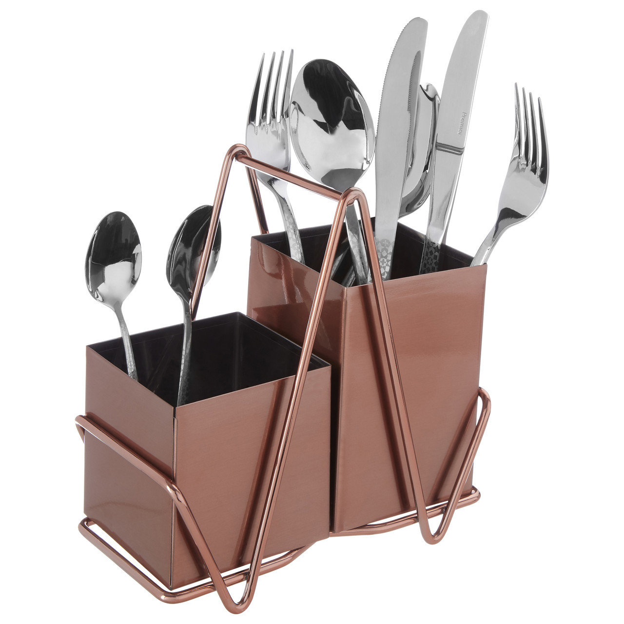 Belfry Kitchen 2 Compartment Cutlery Caddy Wayfair.co.uk