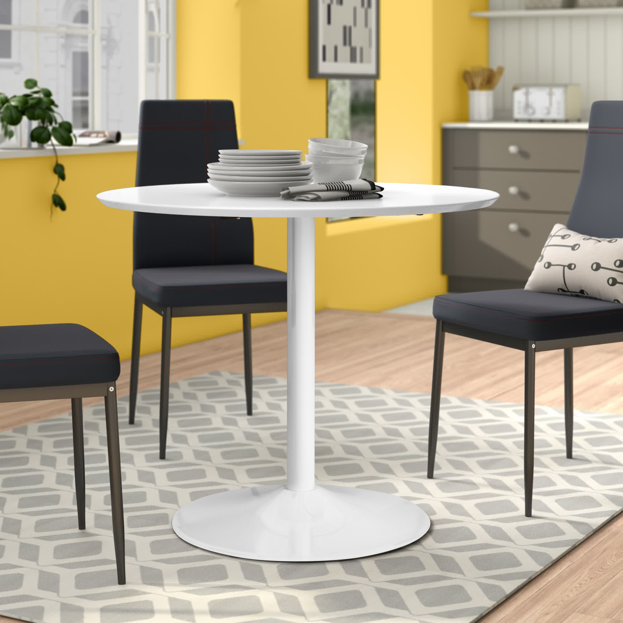 Zipcode Design™ Ember 35.4'' Dining Table & Reviews | Wayfair
