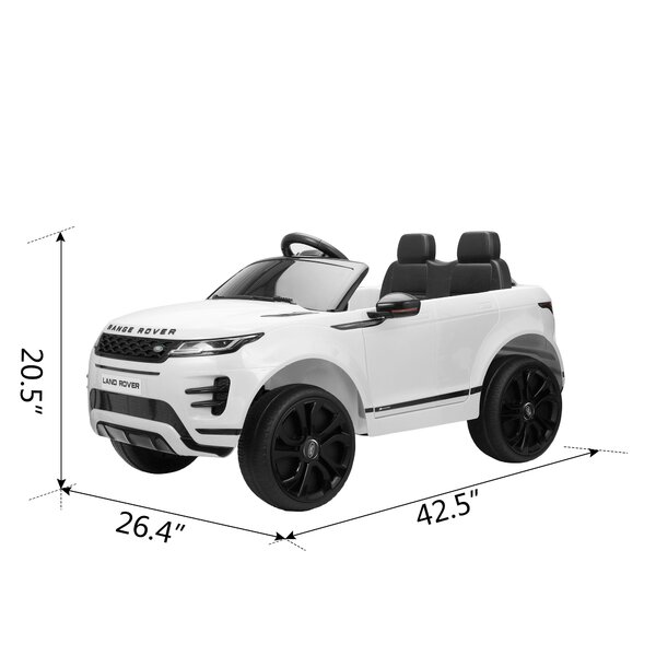 12V Licensed Land Rover Ride on Car with Remote Control