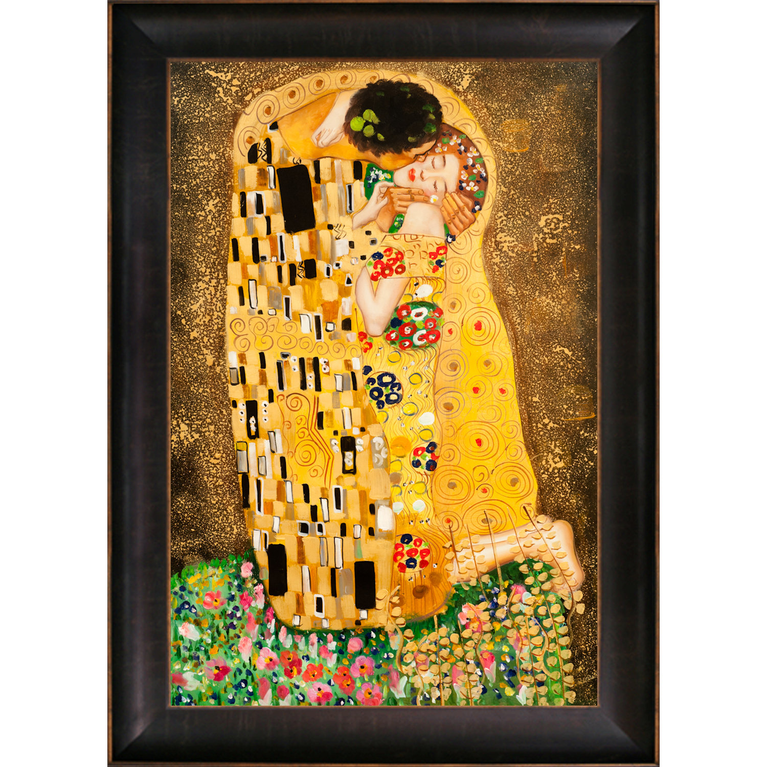 Vault W Artwork The Kiss by Gustav Klimt - Picture Frame Painting on ...