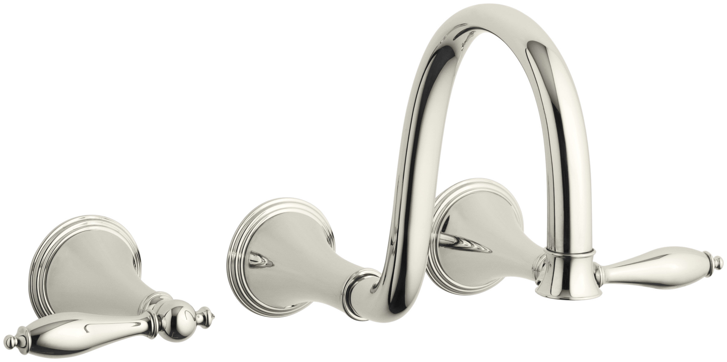 KT3434M2BZ,CP Kohler Finial®Wall Mounted Bathroom Faucet Wayfair