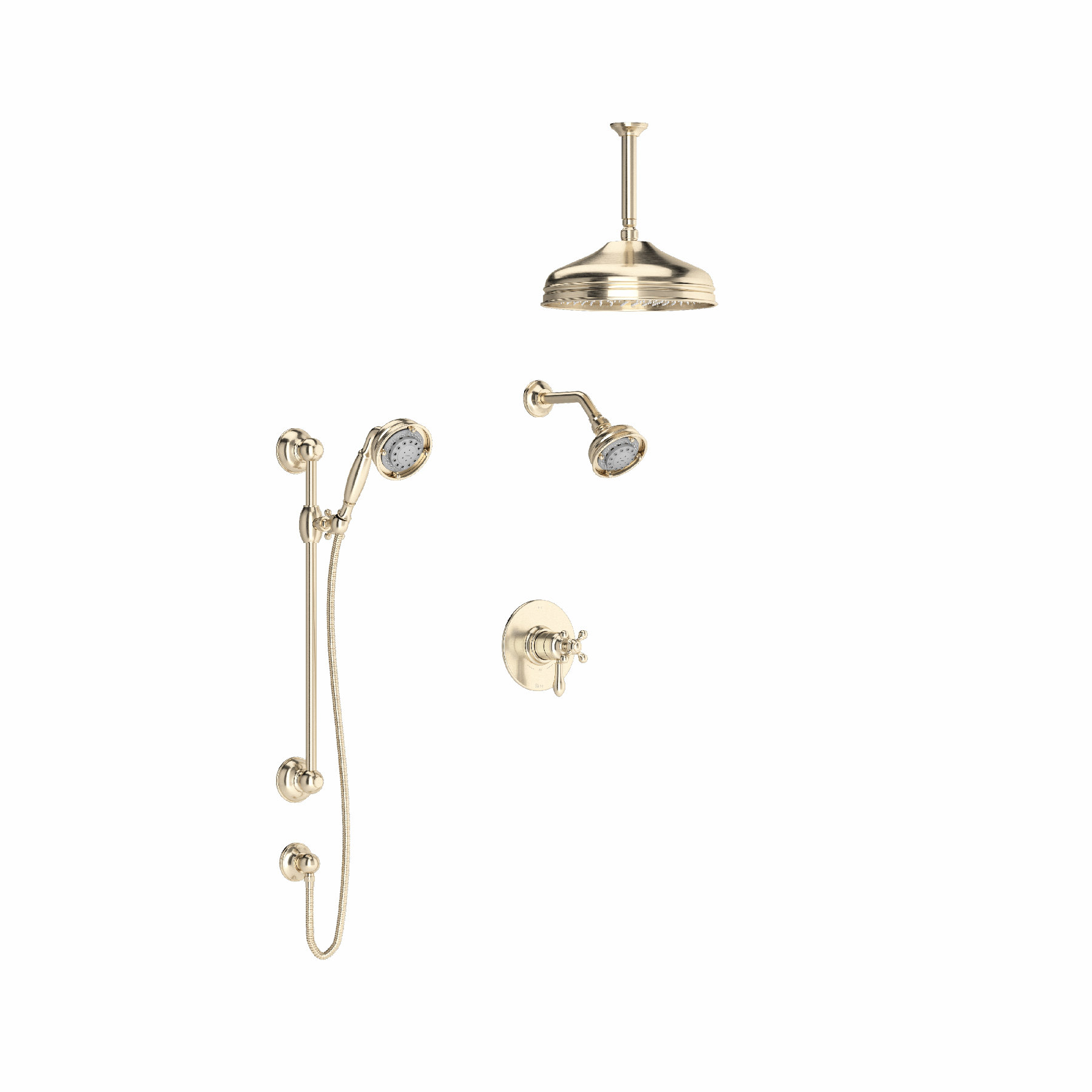 House of Rohl Arcana Thermostatic Complete Shower System with Roughin